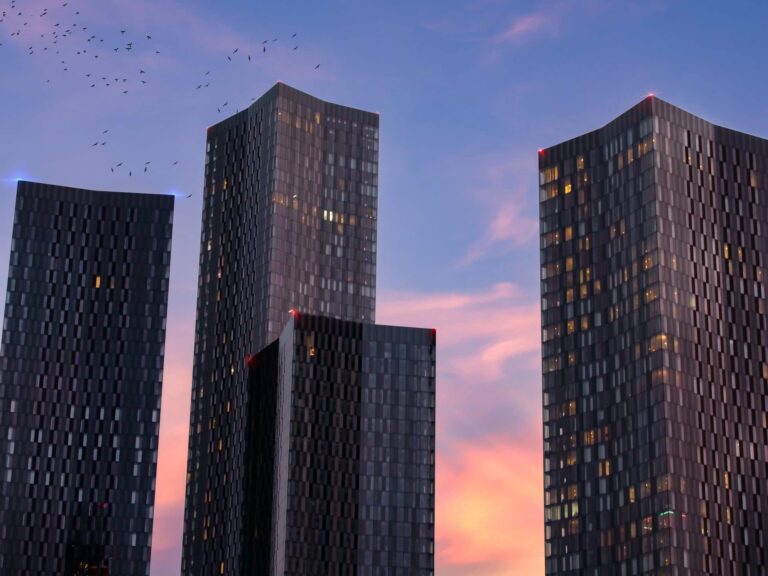 city-sunset-view